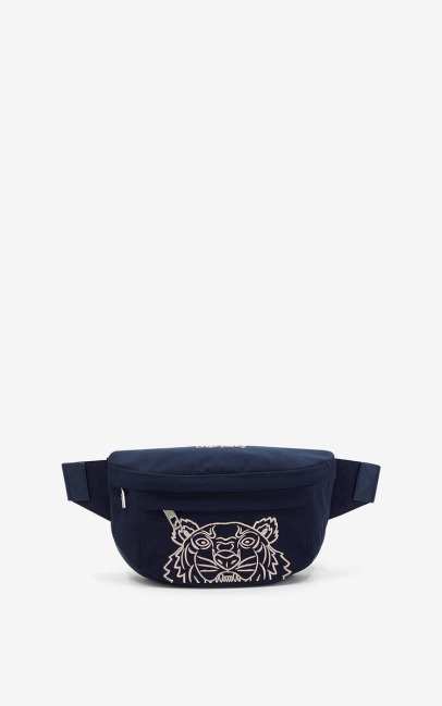 Kenzo Women Tiger Bumbag Midnight Blue